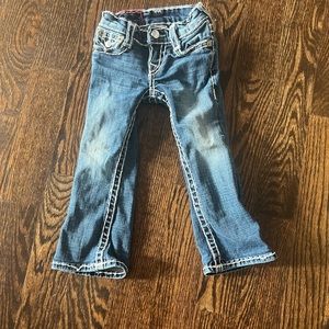 EUC girls size 3T True Religion jeans